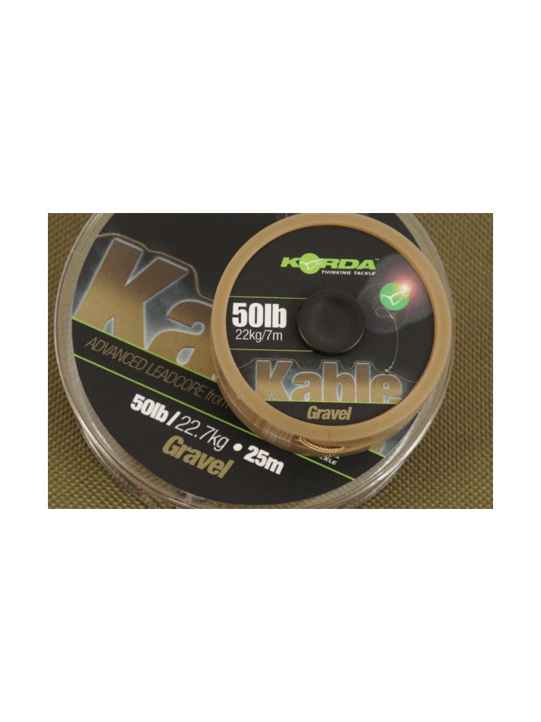 Лидкор Korda Kable Leadcore, Длина: 7 м, Цвет: Weed (Водоросли), изображение 3