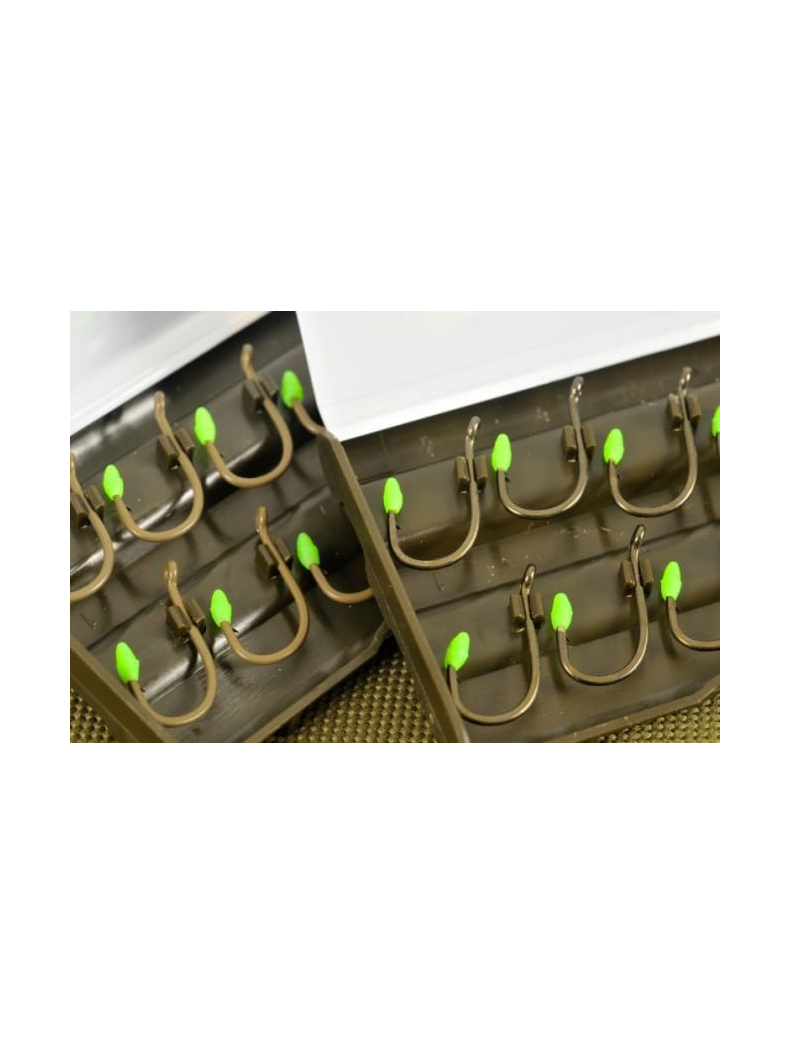 Крючки карповые Korda Kaptor Choddy, Цвет: Weed (Водоросли), Размер крючка: №4, изображение 2