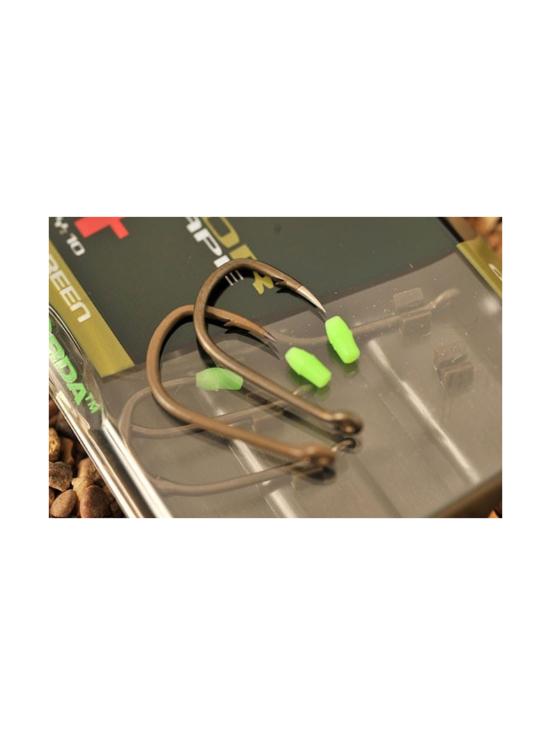 Крючки карповые Korda Kaptor Wide Gape, Цвет: Gravel (Гравий), Размер крючка: №12, изображение 2 Крючки карповые Korda Kaptor Wide Gape, Цвет: Gravel (Гравий), Размер крючка: №12, изображение 2