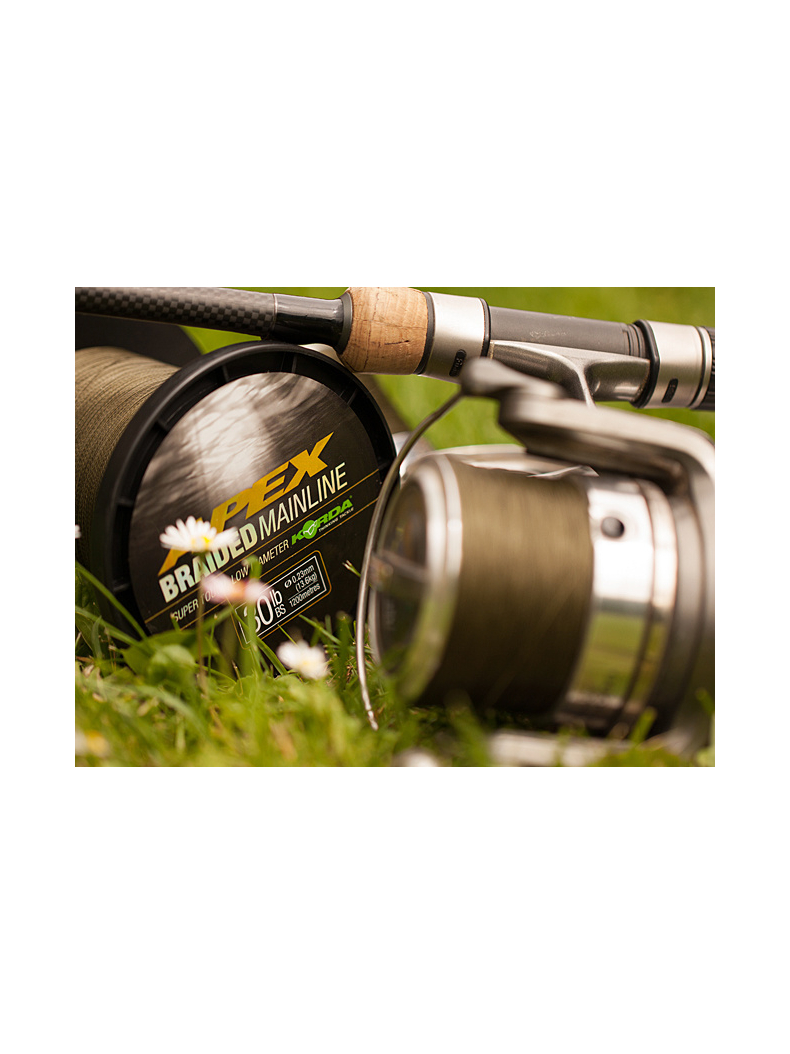 Шнур Korda Apex Braided Mainline, Длина: 1200 м, Тест: 30.00 lb, изображение 3