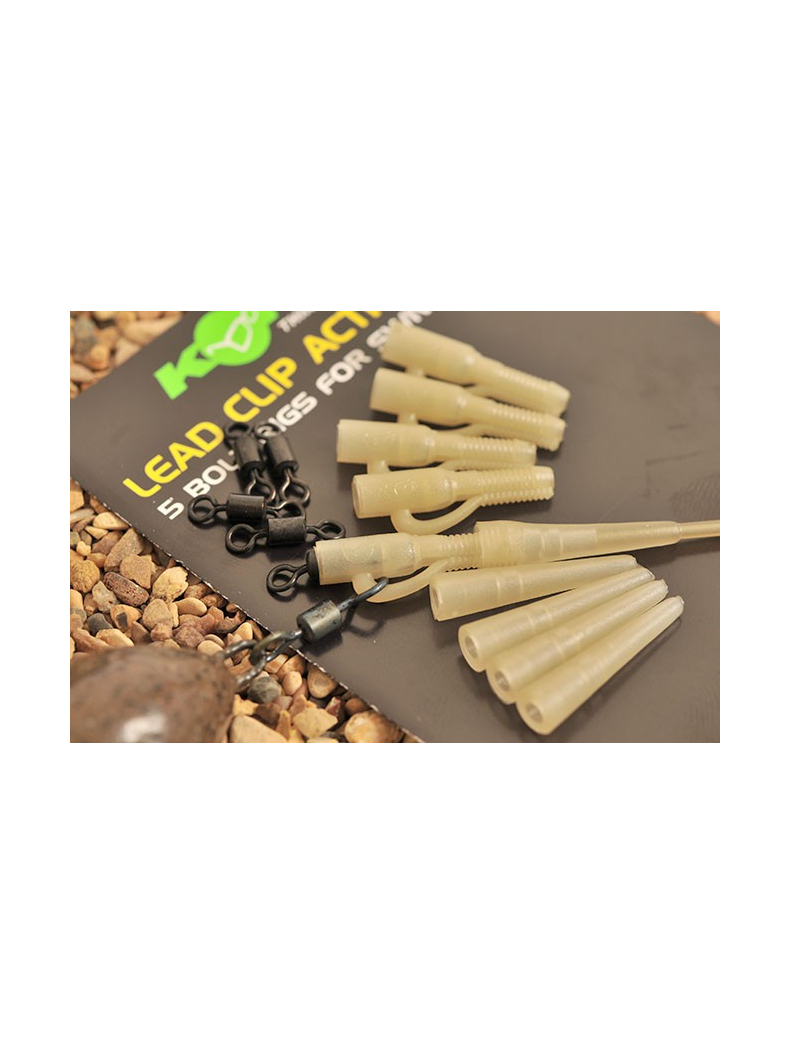 Клипса на трубке Korda Lead Clip Action Pack, Цвет: Weed (Водоросли), изображение 3 Клипса на трубке Korda Lead Clip Action Pack, Цвет: Weed (Водоросли), изображение 3