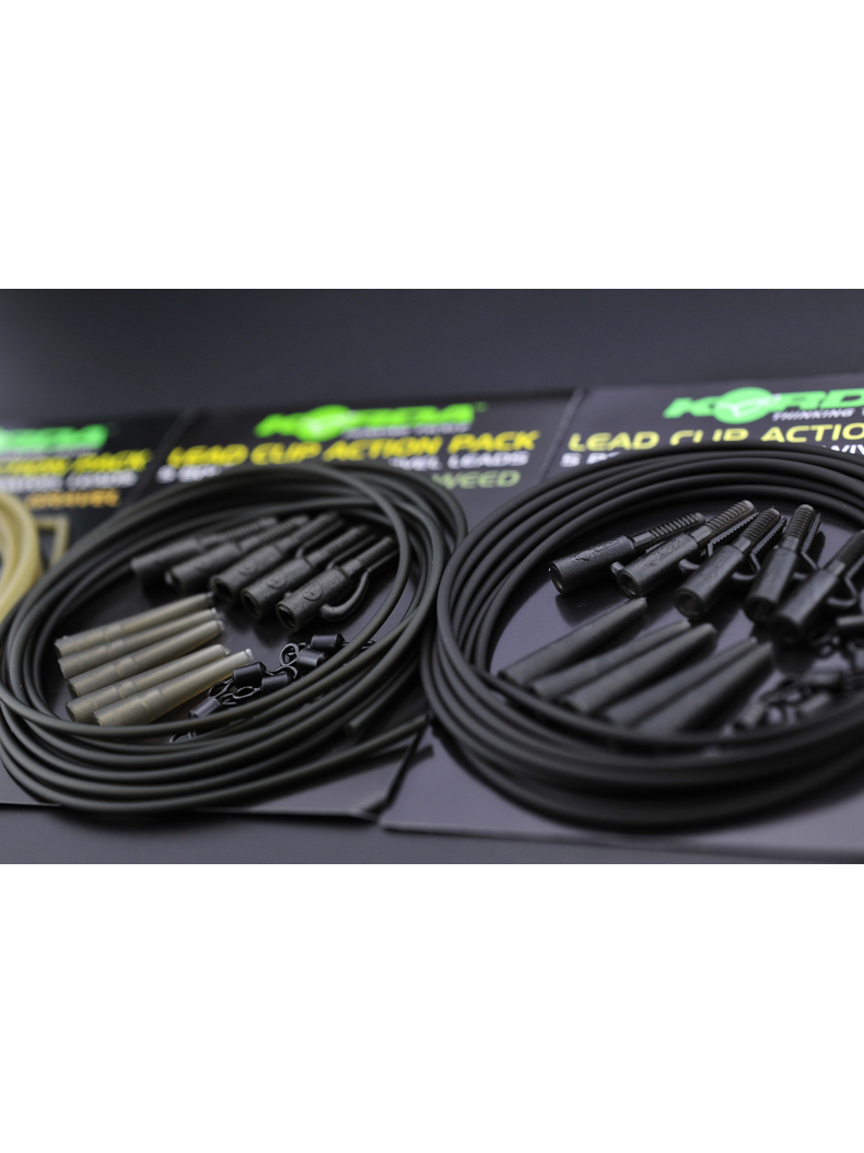 Клипса на трубке Korda Lead Clip Action Pack, Цвет: Weed (Водоросли), изображение 5 Клипса на трубке Korda Lead Clip Action Pack, Цвет: Weed (Водоросли), изображение 5