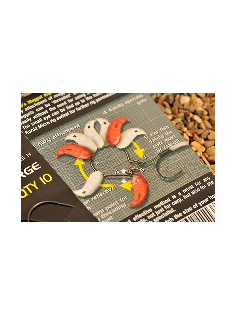 Клипсы для опарышей Korda Maggot Klip, Размер: XS, изображение 2