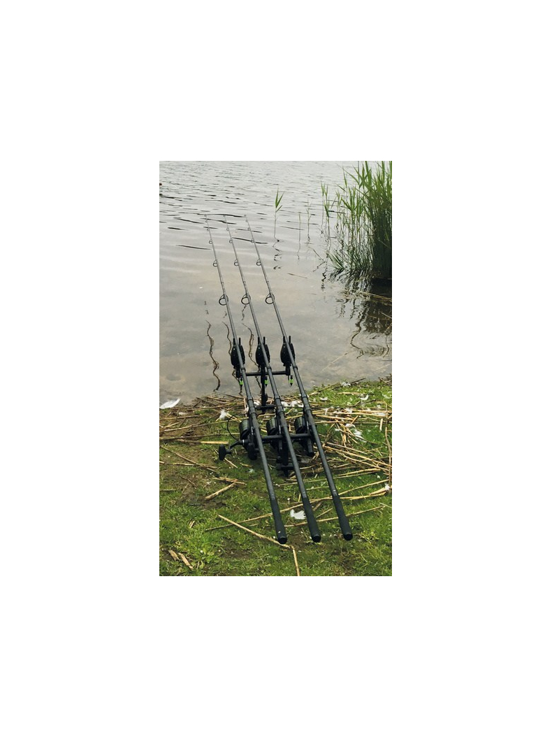 Перекладина фиксированная FOX Black Label Narrow Buzz Bar, Количество удилищ: Для двух, изображение 2