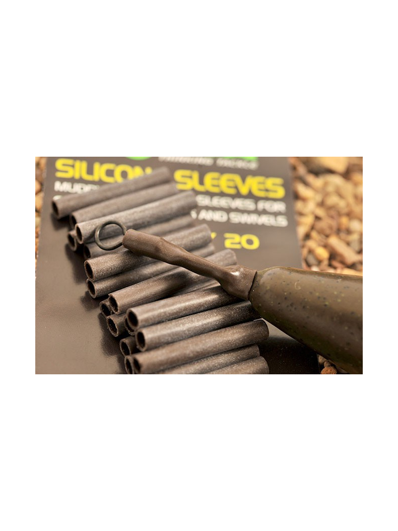 Трубка силиконовая Korda Silicone Sleeves, Цвет: Зелёный, изображение 2 Трубка силиконовая Korda Silicone Sleeves, Цвет: Зелёный, изображение 2
