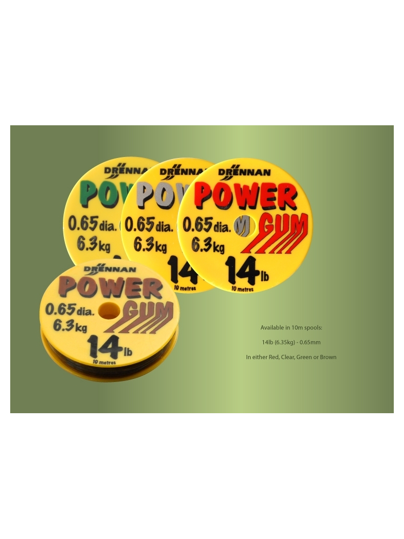 Резина амортизирующая Drennan Power Gum, Цвет: Зелёный, изображение 2 Резина амортизирующая Drennan Power Gum, Цвет: Зелёный, изображение 2