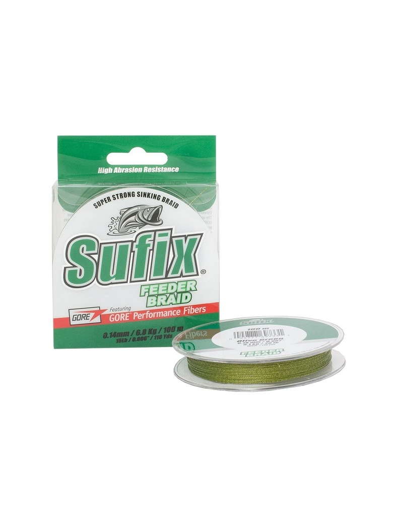 Леска плетеная Sufix Feeder Braid Gore, Диаметр лески: 0.06 мм Леска плетеная Sufix Feeder Braid Gore, Диаметр лески: 0.06 мм
