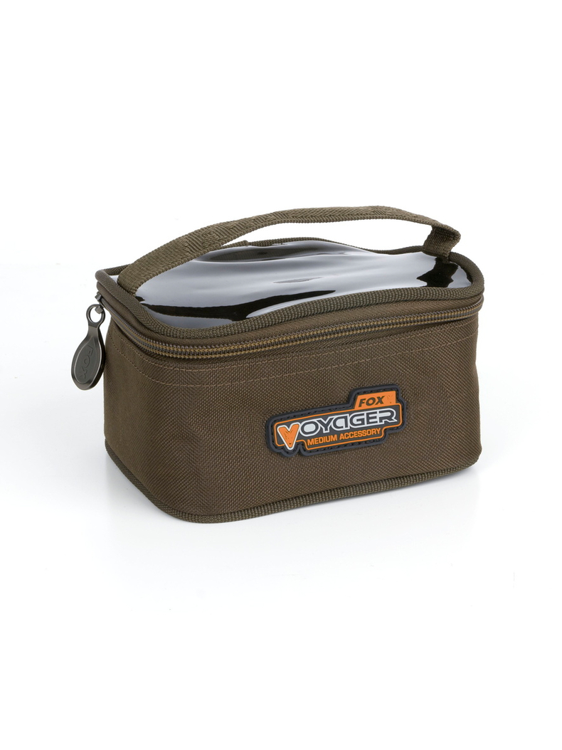 Сумка для аксессуаров FOX Voyager Accessory Bag с прозрачным верхом, Размер: Large , изображение 5