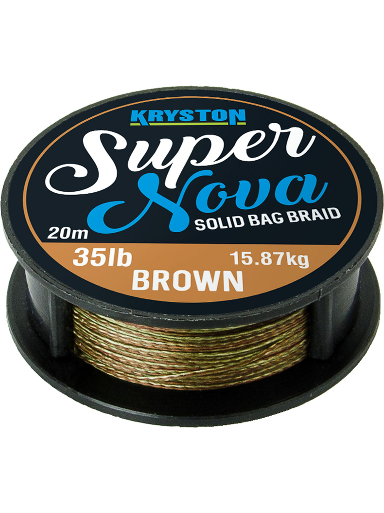 Суперэластичный мягкий поводковый материал Kryston Super Nova Solid Bag Supple Braid, Цвет: Dark Silt (темно-коричневый), Тест: 15.00 lb, изображение 2 Суперэластичный мягкий поводковый материал Kryston Super Nova Solid Bag Supple Braid, Цвет: Dark Silt (темно-коричневый), Тест: 15.00 lb, изображение 2