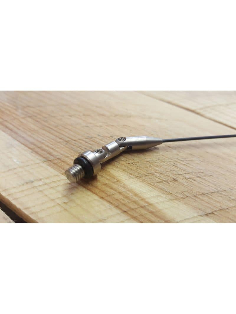 Натяжитель для мех. сигнализатора Solar Tackle Titanium Arm (без головы и клипсы), Длина: Short (Короткий), изображение 2