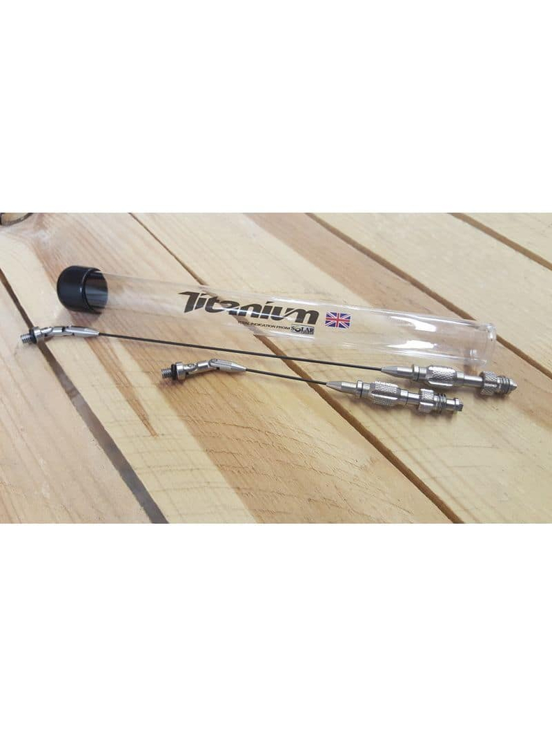 Натяжитель для мех. сигнализатора Solar Tackle Titanium Arm (без головы и клипсы), Длина: Short (Короткий)