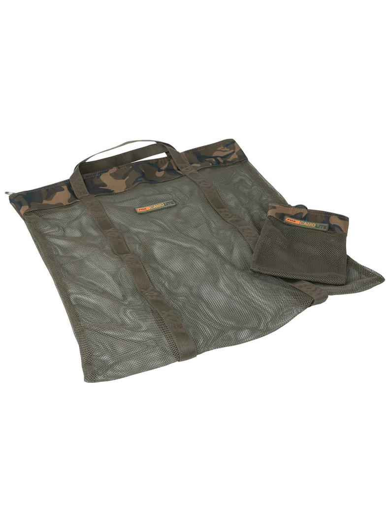 Сумка для сушки бойлов и сумочка для насадок FOX Camolite Air Dry Bag + Hookbait Bag, Размер сумки для сушки: Large, изображение 3 Сумка для сушки бойлов и сумочка для насадок FOX Camolite Air Dry Bag + Hookbait Bag, Размер сумки для сушки: Large, изображение 3