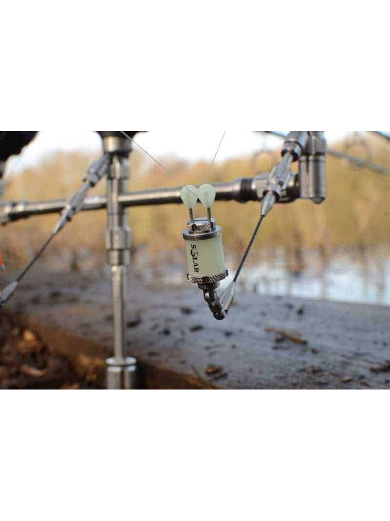 Головка с клипсой Solar Tackle Titanium Indicator Head - маленькая, Цвет: Красный, изображение 12