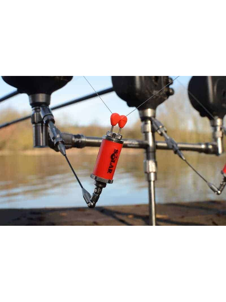 Головка с клипсой Solar Tackle Titanium Indicator Head - большая, Цвет: Красный