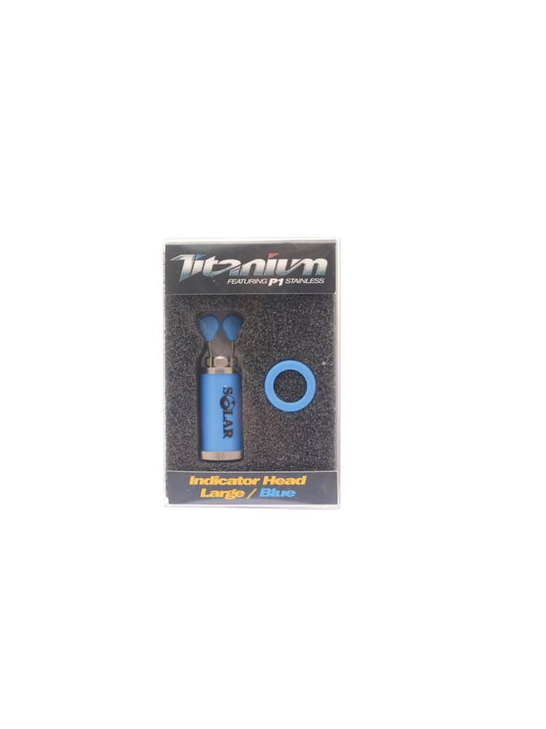 Головка с клипсой Solar Tackle Titanium Indicator Head - большая, Цвет: Карбон, изображение 11 Головка с клипсой Solar Tackle Titanium Indicator Head - большая, Цвет: Карбон, изображение 11