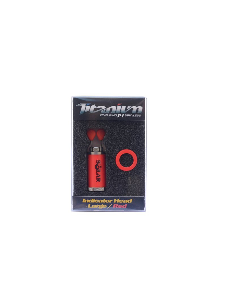 Головка с клипсой Solar Tackle Titanium Indicator Head - большая, Цвет: Карбон, изображение 3 Головка с клипсой Solar Tackle Titanium Indicator Head - большая, Цвет: Карбон, изображение 3