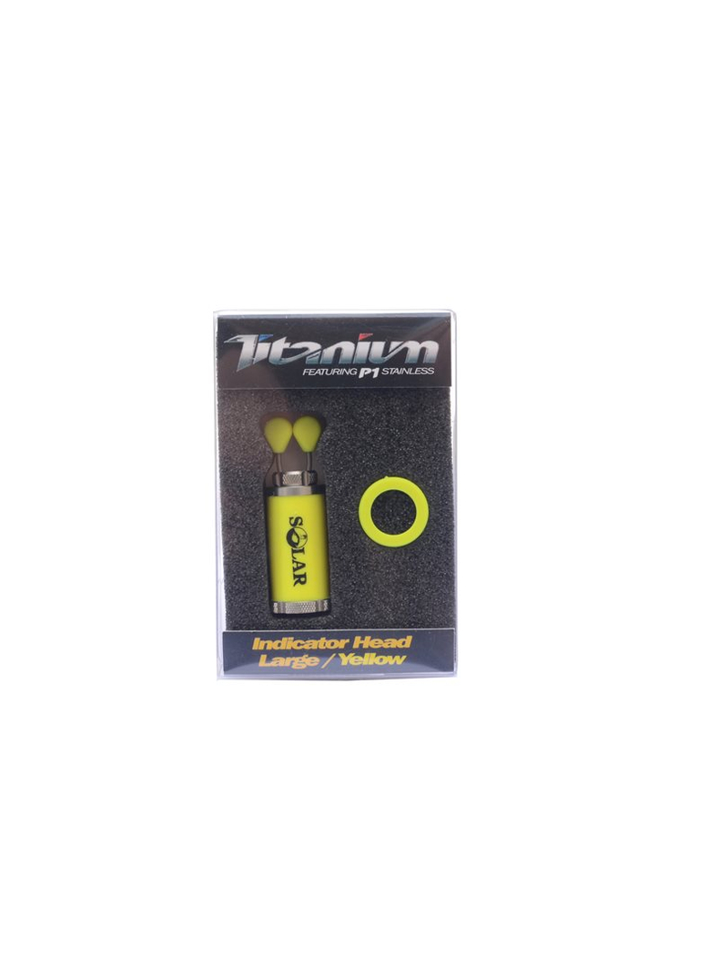 Головка с клипсой Solar Tackle Titanium Indicator Head - большая, Цвет: Карбон, изображение 9 Головка с клипсой Solar Tackle Titanium Indicator Head - большая, Цвет: Карбон, изображение 9