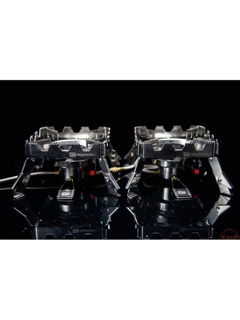 Комплект из двух газовых горелок Ridge Monkey Quad Connect Stove, изображение 7 Комплект из двух газовых горелок Ridge Monkey Quad Connect Stove, изображение 7