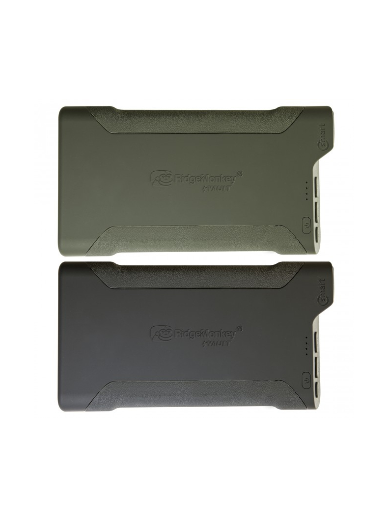 Аккумулятор для зарядки Ridge Monkey Vault C-Smart Powerbank, Цвет: Зелёный, Ёмкость: 42150 mAh, изображение 2 Аккумулятор для зарядки Ridge Monkey Vault C-Smart Powerbank, Цвет: Зелёный, Ёмкость: 42150 mAh, изображение 2
