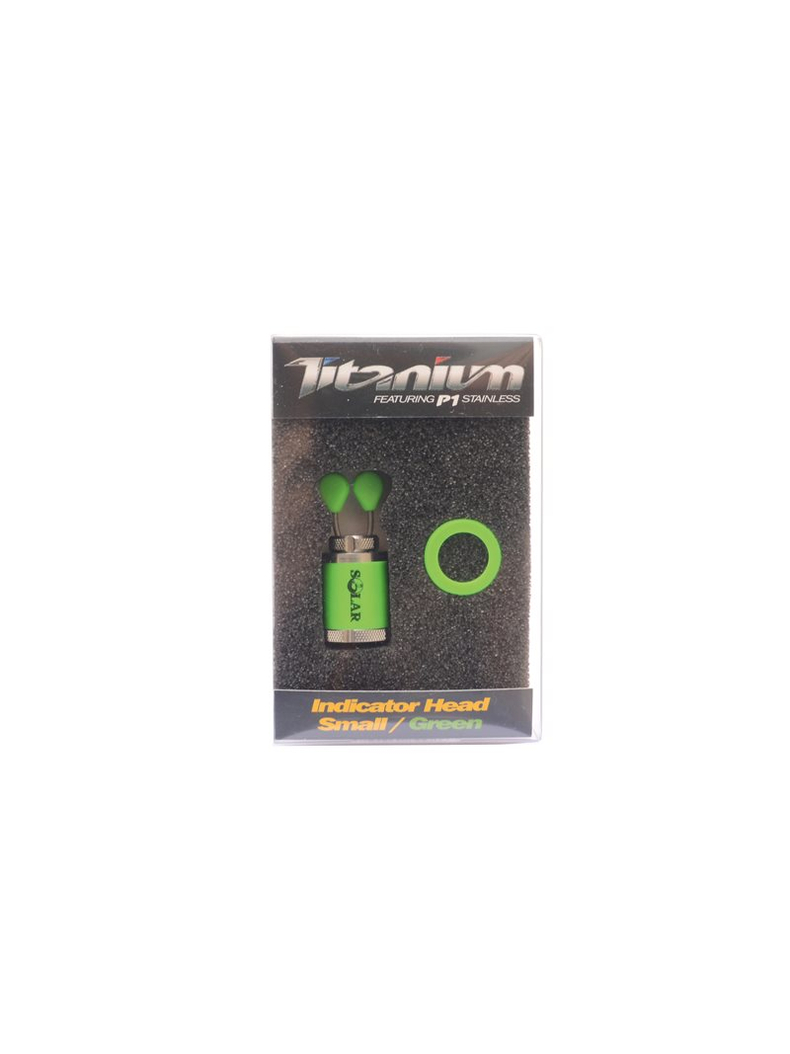 Головка с клипсой Solar Tackle Titanium Indicator Head - маленькая, Цвет: Красный, изображение 5
