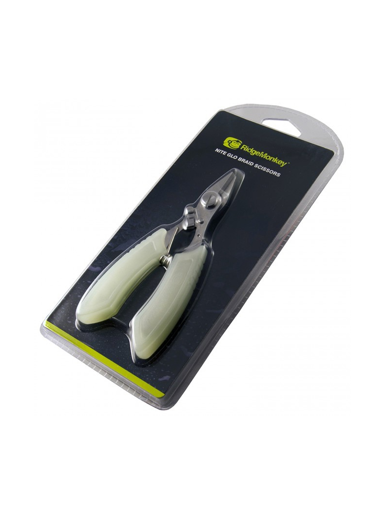 Ножницы универсальные Ridge Monkey Nite-Glo Braid Scissors, изображение 6 Ножницы универсальные Ridge Monkey Nite-Glo Braid Scissors, изображение 6