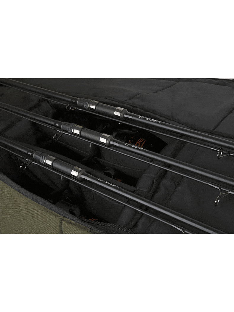 Жесткий чехол FOX R-Series Holdall для 3-х удилищ 12ft с катушками, изображение 3