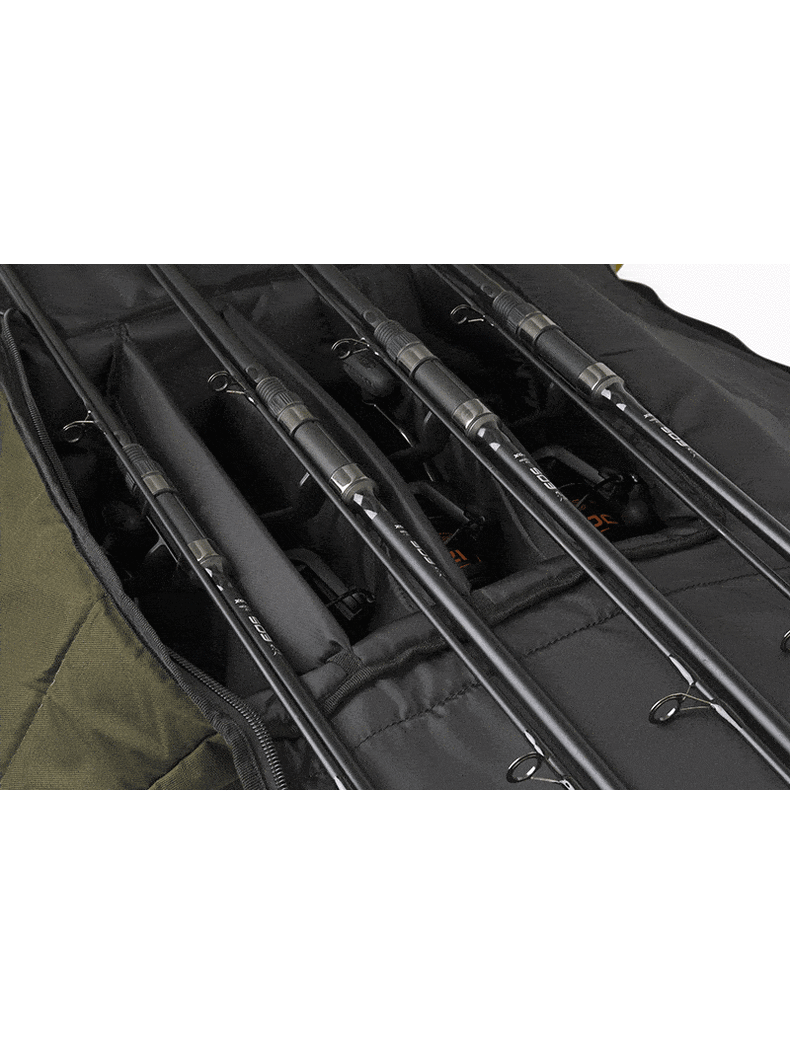 Жесткий чехол FOX R-Series Holdall для 4-х удилищ 13ft с катушками, изображение 4 Жесткий чехол FOX R-Series Holdall для 4-х удилищ 13ft с катушками, изображение 4