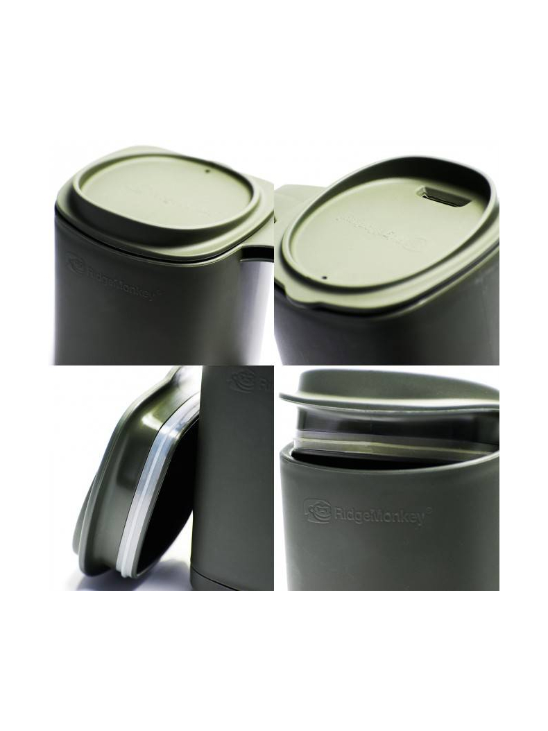 Термокружка с крышкой Ridge Monkey Thermo Mug, Цвет: Серый, изображение 2 Термокружка с крышкой Ridge Monkey Thermo Mug, Цвет: Серый, изображение 2