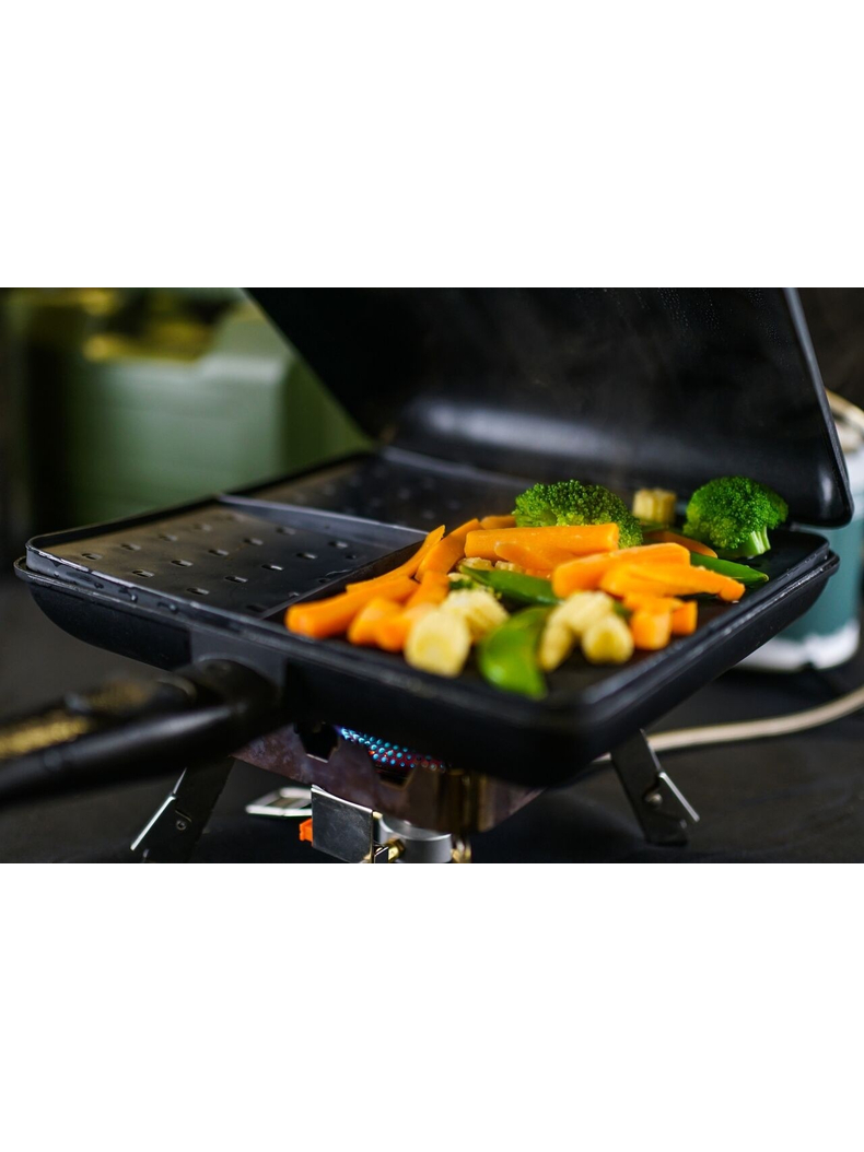 Вкладыш в тостер для приготовления на пару Ridge Monkey Connect Combi Set Steamer Tray, изображение 4 Вкладыш в тостер для приготовления на пару Ridge Monkey Connect Combi Set Steamer Tray, изображение 4