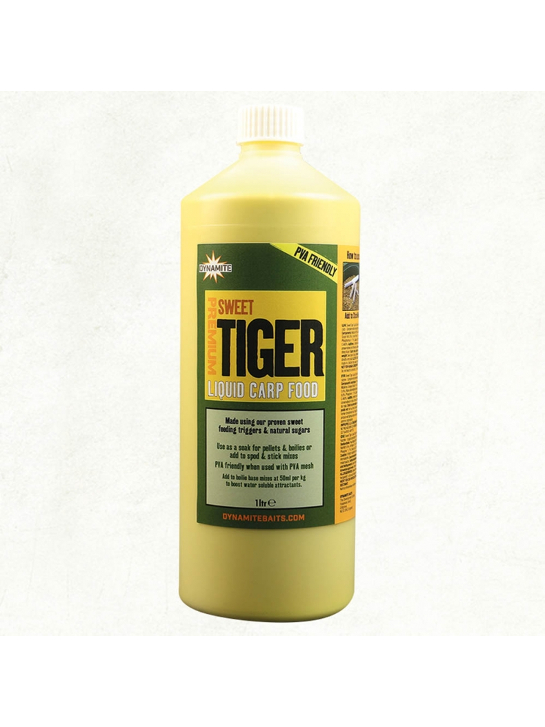 Ликвид Dynamite Baits Premium Sweet Tiger Liquid (сладкий тигровый орех) 1litre