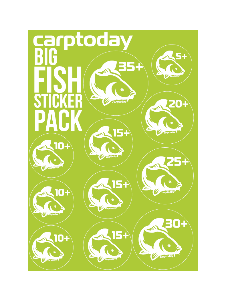 Набор наклеек Carptoday Big Fish Sticker Pack Набор наклеек Carptoday Big Fish Sticker Pack