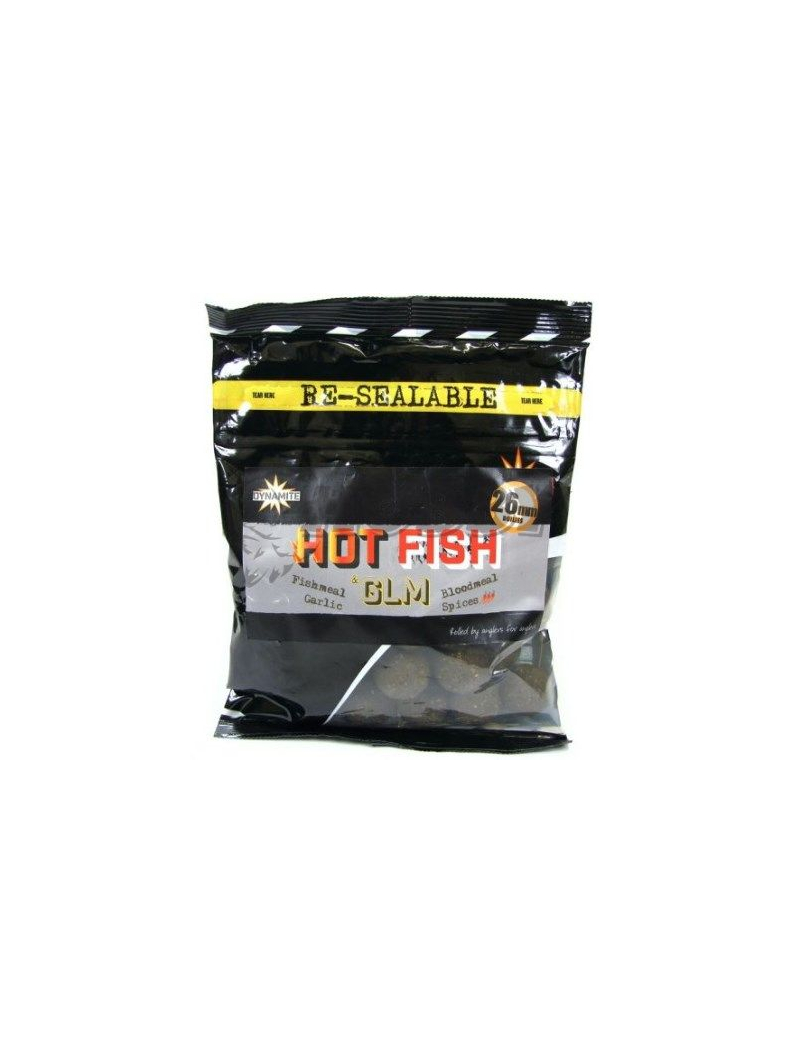 Тонущие бойлы Dynamite Baits Hot Fish & GLM (острая рыба и зеленогубая мидия) 26mm 350g Тонущие бойлы Dynamite Baits Hot Fish & GLM (острая рыба и зеленогубая мидия) 26mm 350g