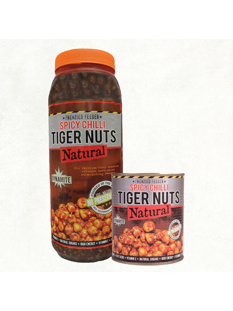 Тигровые орехи с чили Dynamite Baits Frenzied Feeder Chilli Tiger Nuts, Объём: 830 г