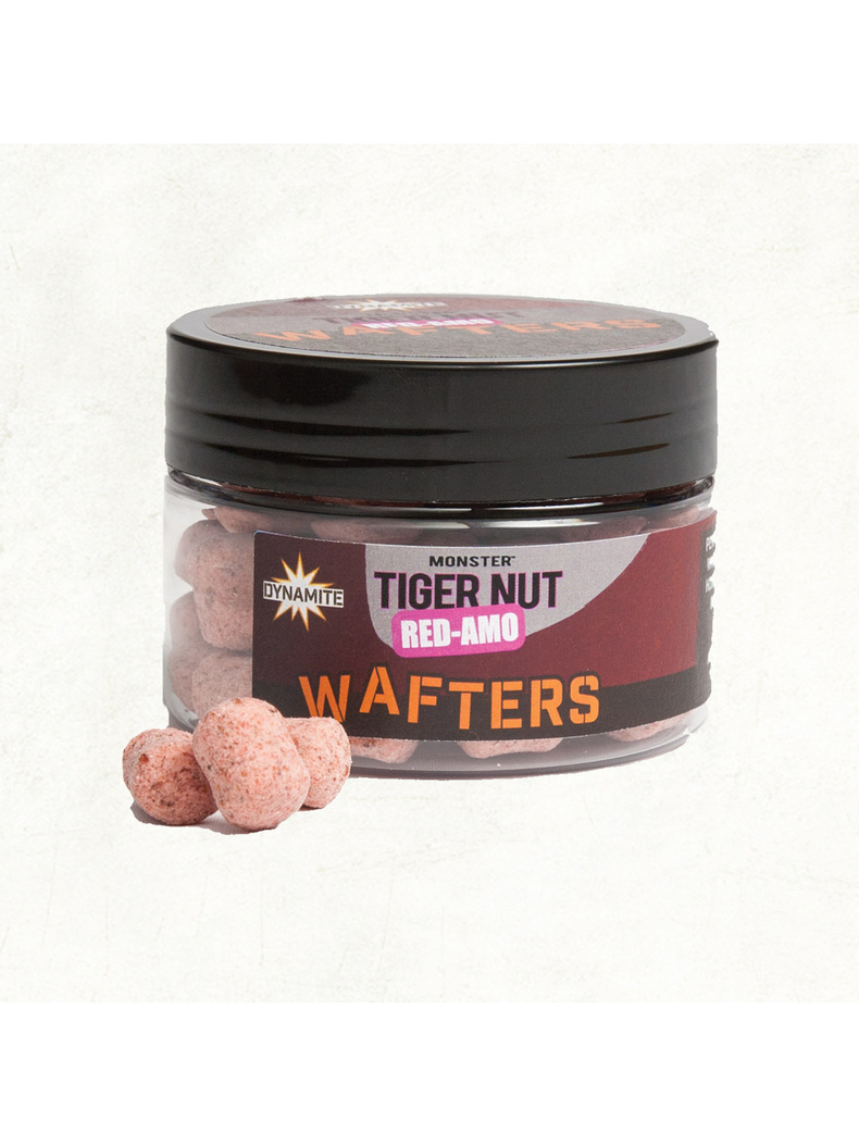 Насадочные бойлы Dynamite Baits Monster Tiger Nut Red Amo Wafter 15mm