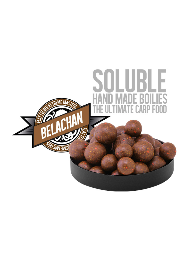 Насадочные пылящие бойлы FFEM Super Soluble Boilies HNV-Belachan (Белачан) 16/20mm, изображение 2