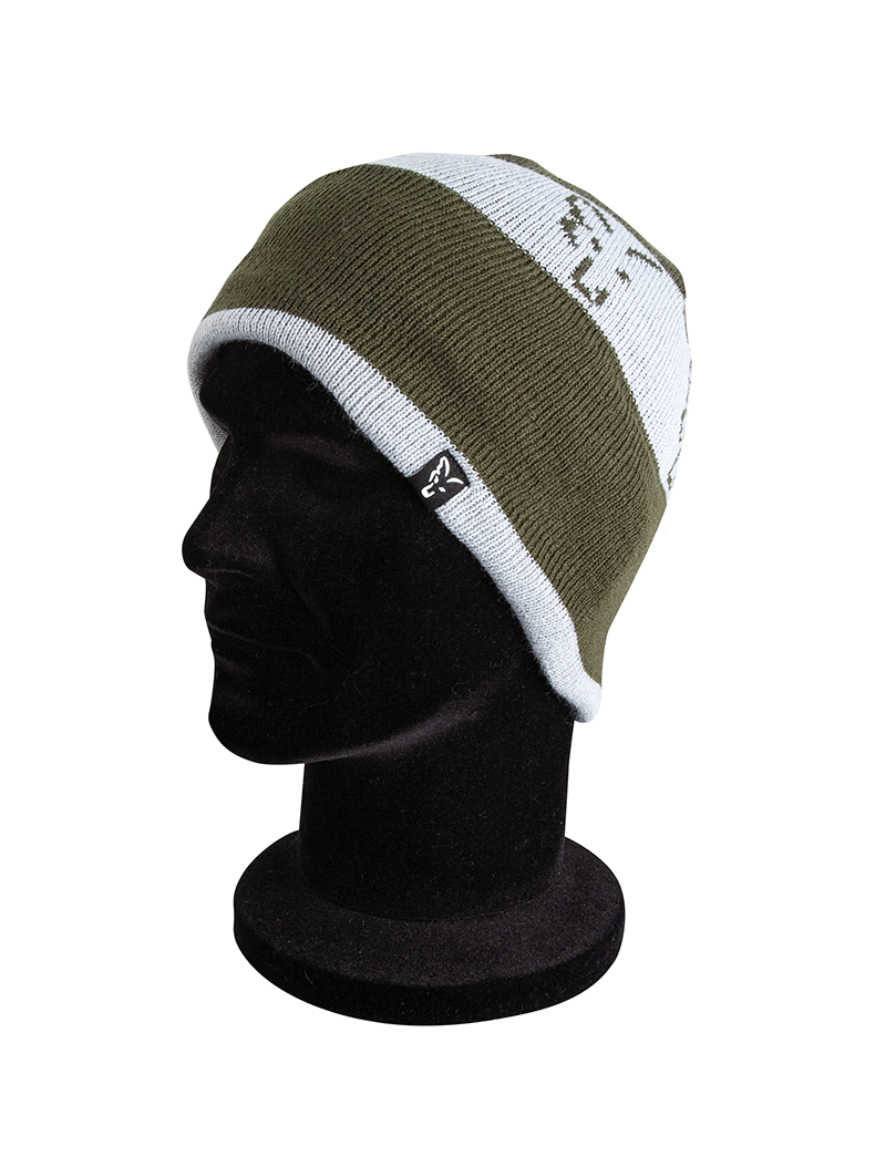 Шапка FOX Green & Silver Beanie