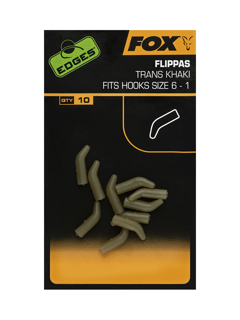 Силиконовый конус FOX Flippas Trans Khaki EDGES, Размер: 10 – 7