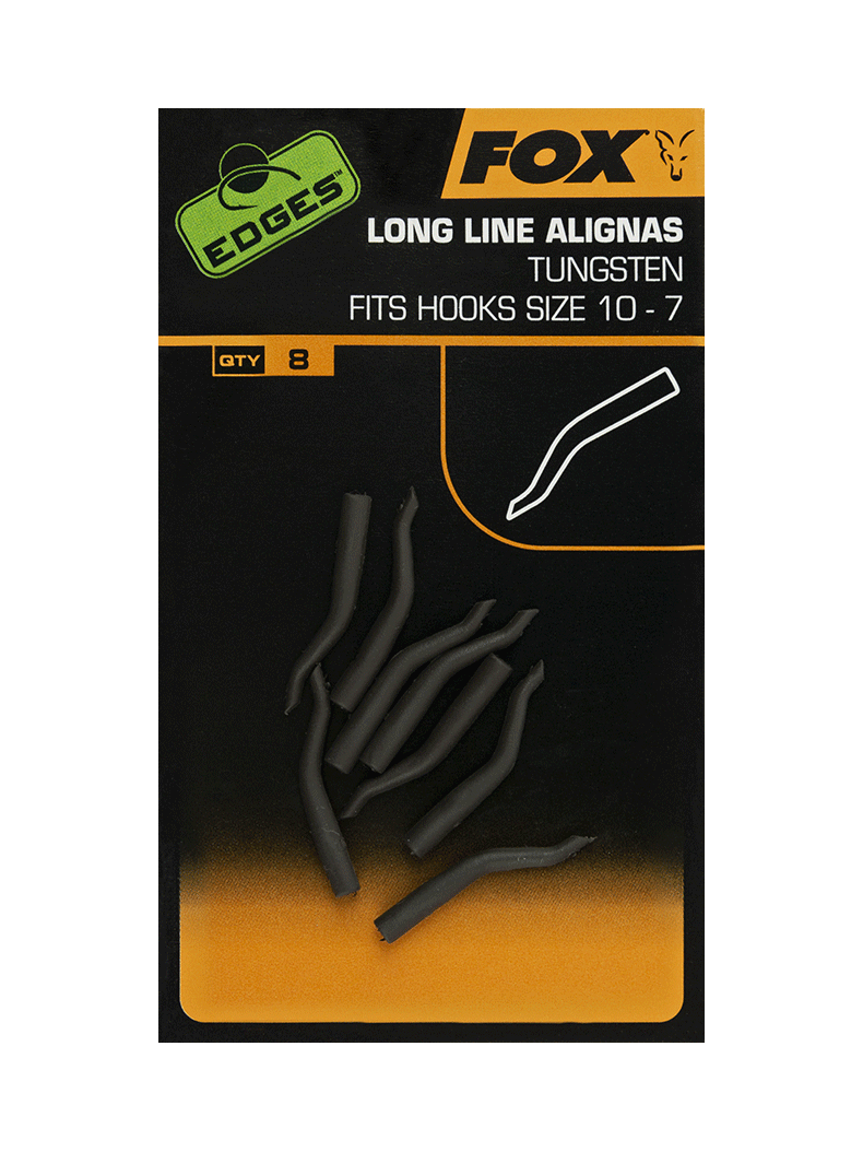 Силиконовый конус утяжеленный FOX Line Alignas Tungsten EDGES, Размер: Long, Размер крючка: 10 – 7, изображение 4 Силиконовый конус утяжеленный FOX Line Alignas Tungsten EDGES, Размер: Long, Размер крючка: 10 – 7, изображение 4