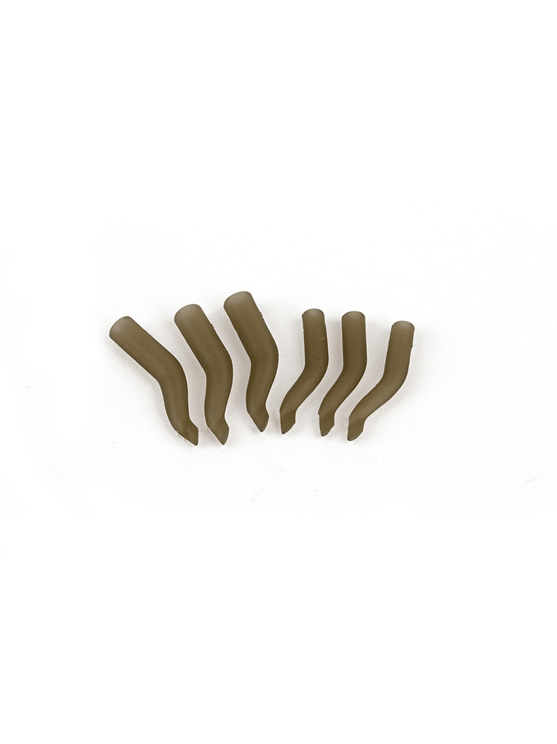 Силиконовый конус FOX Line Alignas Trans Khaki EDGES, Размер: Long, Размер крючка: 10 – 7, изображение 5