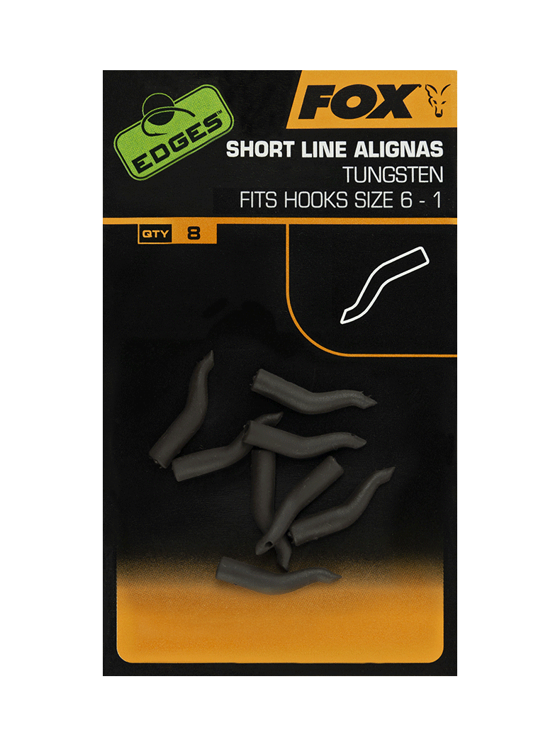 Силиконовый конус утяжеленный FOX Line Alignas Tungsten EDGES, Размер: Long, Размер крючка: 10 – 7 Силиконовый конус утяжеленный FOX Line Alignas Tungsten EDGES, Размер: Long, Размер крючка: 10 – 7