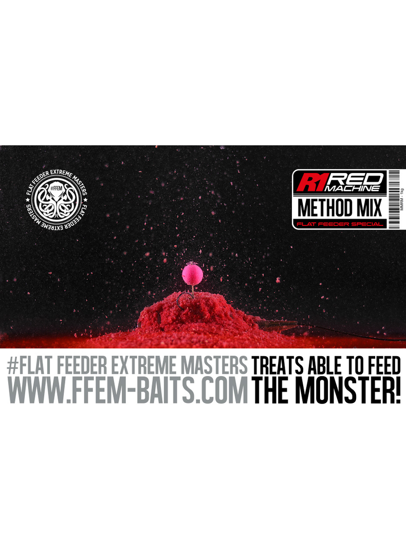 Сыпучая прикормка FFEM Method Mix Red Machine (фруктовая) 1kg, изображение 2 Сыпучая прикормка FFEM Method Mix Red Machine (фруктовая) 1kg, изображение 2