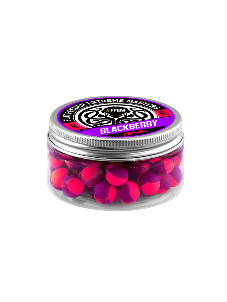 Плавающие бойлы FFEM Pop-Up Blackberry (черная смородина) 12mm, изображение 2