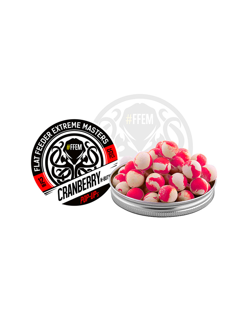 Плавающие бойлы FFEM Pop-Up Cranberry N-Butyric (клюква и масляная кислота), Диаметр: 10 мм, изображение 4 Плавающие бойлы FFEM Pop-Up Cranberry N-Butyric (клюква и масляная кислота), Диаметр: 10 мм, изображение 4
