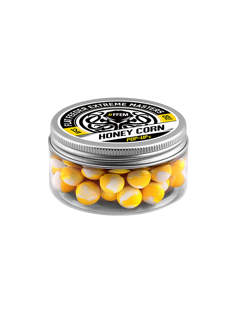 Плавающие бойлы FFEM Pop-Up Honey Corn (мед и кукуруза), Диаметр: 12 мм, изображение 2 Плавающие бойлы FFEM Pop-Up Honey Corn (мед и кукуруза), Диаметр: 12 мм, изображение 2