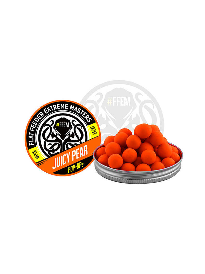 Плавающие бойлы FFEM Pop-Up Juicy Pear (кислая груша), Диаметр: 10 мм, изображение 4 Плавающие бойлы FFEM Pop-Up Juicy Pear (кислая груша), Диаметр: 10 мм, изображение 4
