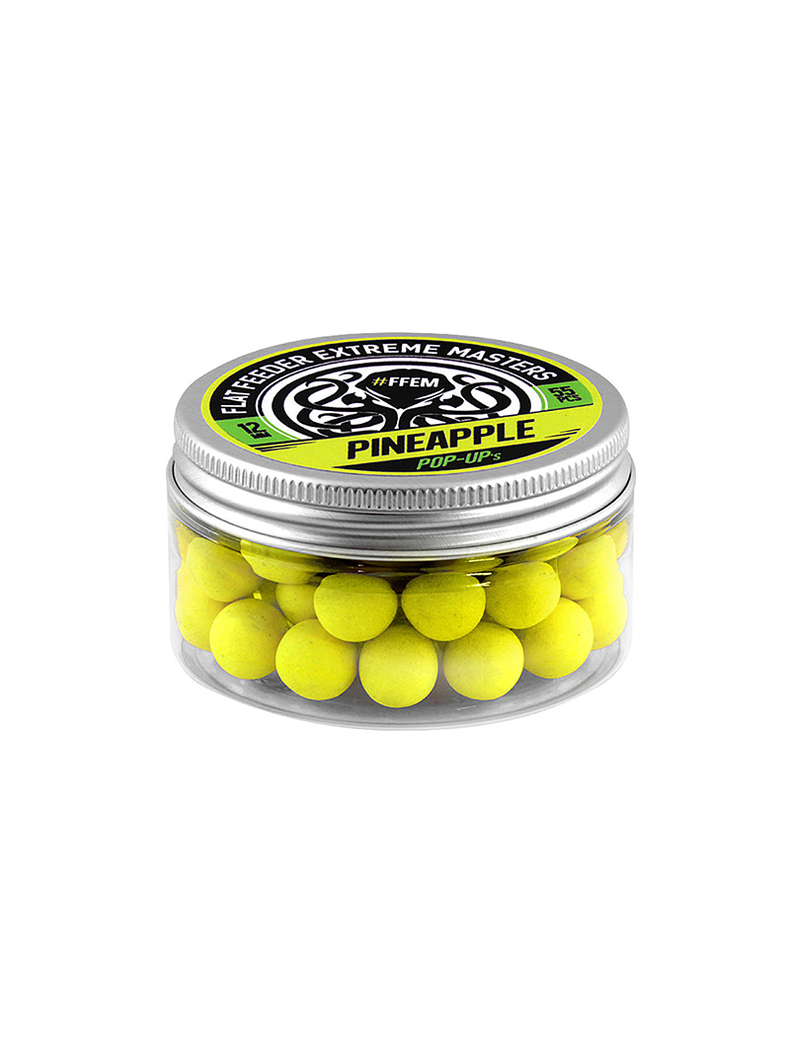 Плавающие бойлы FFEM Pop-Up Pineapple (ананас) 12mm Плавающие бойлы FFEM Pop-Up Pineapple (ананас) 12mm