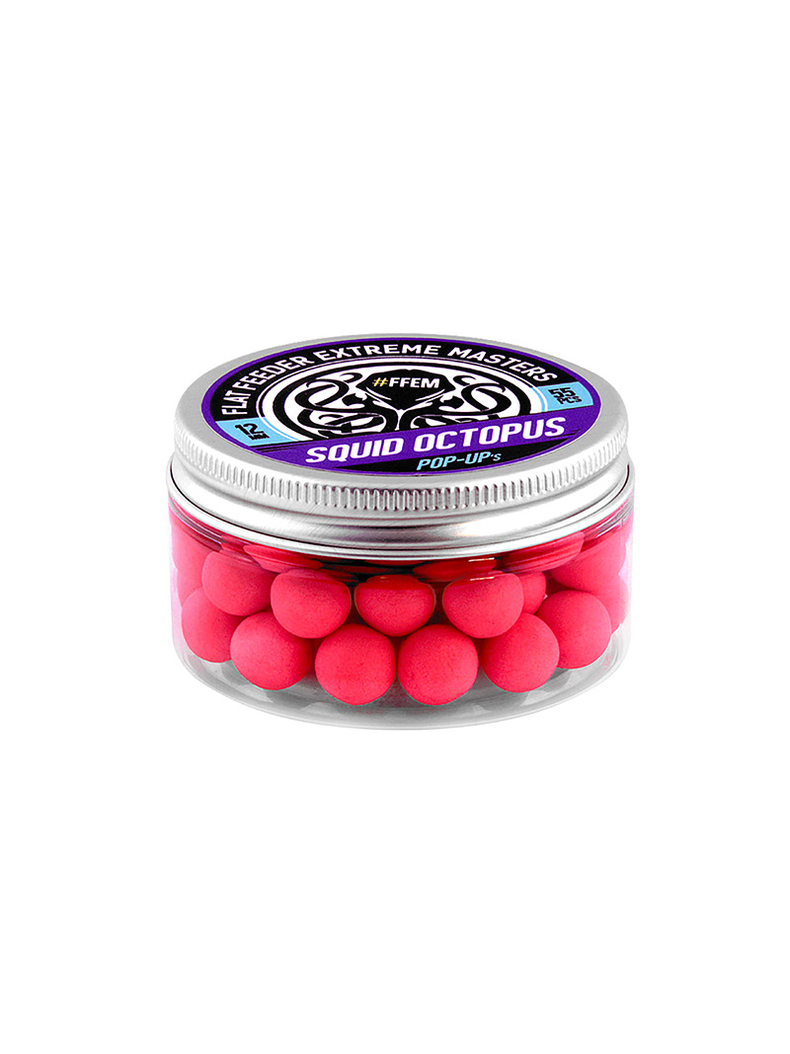 Плавающие бойлы FFEM Pop-Up Squid Octopus (кальмар и осьминог), Диаметр: 10 мм, изображение 2 Плавающие бойлы FFEM Pop-Up Squid Octopus (кальмар и осьминог), Диаметр: 10 мм, изображение 2