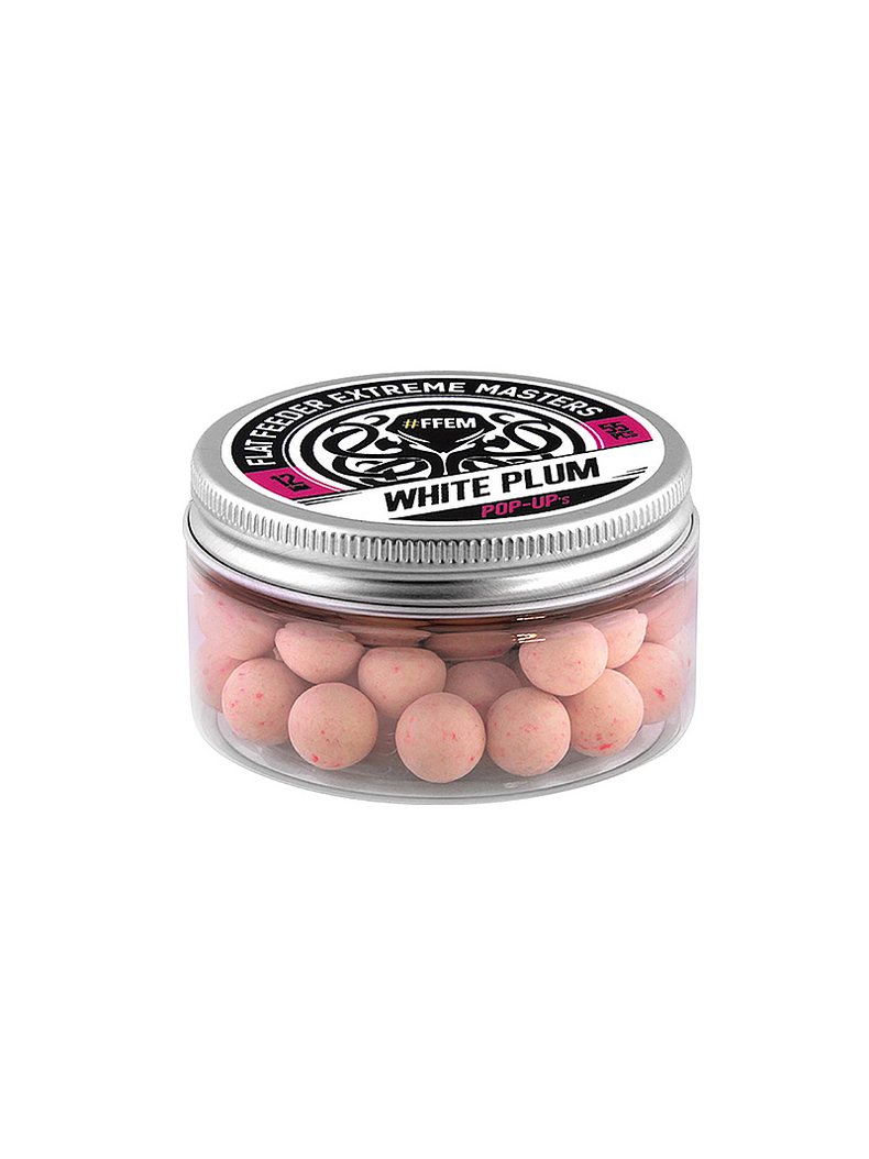 Плавающие бойлы FFEM Pop-Up White Plum (белая слива), Диаметр: 12 мм, изображение 2 Плавающие бойлы FFEM Pop-Up White Plum (белая слива), Диаметр: 12 мм, изображение 2