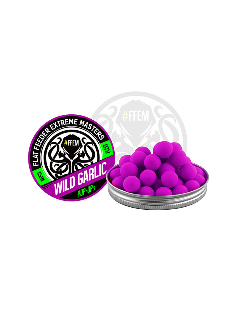Плавающие бойлы FFEM Pop-Up Wild Garlic (дикий чеснок) 12mm, изображение 2 Плавающие бойлы FFEM Pop-Up Wild Garlic (дикий чеснок) 12mm, изображение 2
