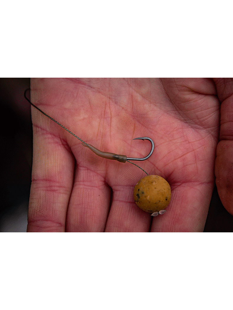 Силиконовый конус FOX Line Alignas Trans Khaki EDGES, Размер: Long, Размер крючка: 10 – 7, изображение 7